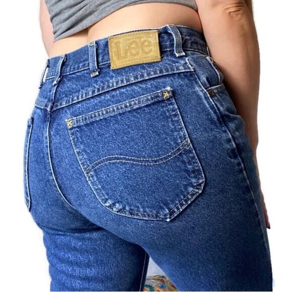 Vintage Denim - Vintage Lee High Rise Mom Jeans Size 30